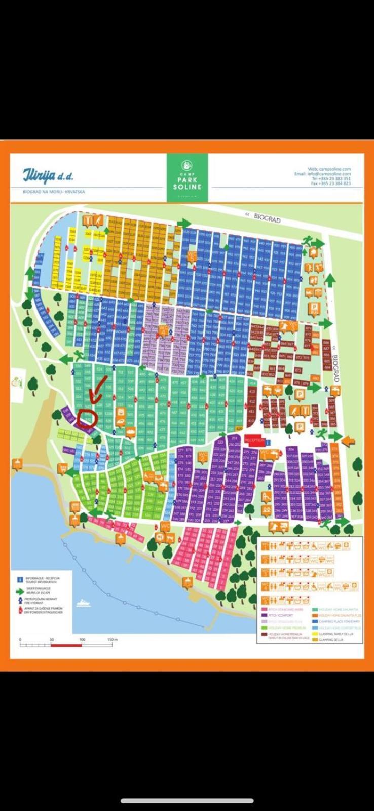 George Holiday Homes - Soline Beach Biograd Na Moru Dış mekan fotoğraf